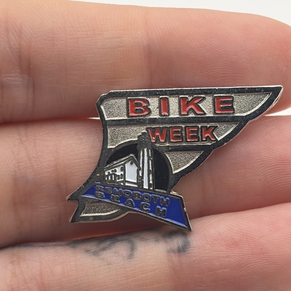 Rehoboth Beach Bike Week Motorcycles Lapel Hat‎ Pin